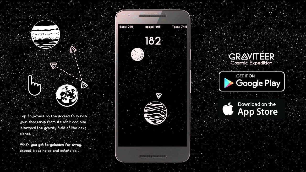 Graviteer: Cosmic Expedition trailer thumbnail