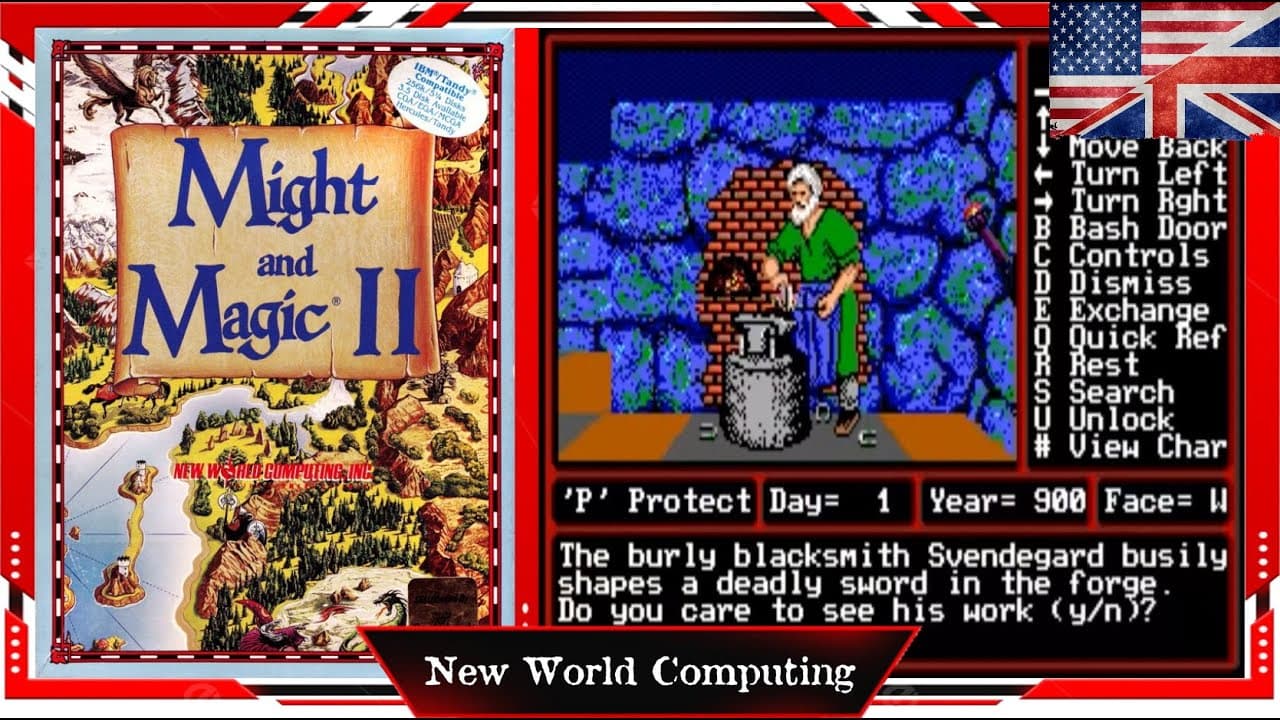 Might and Magic II: Gates to Another World trailer thumbnail