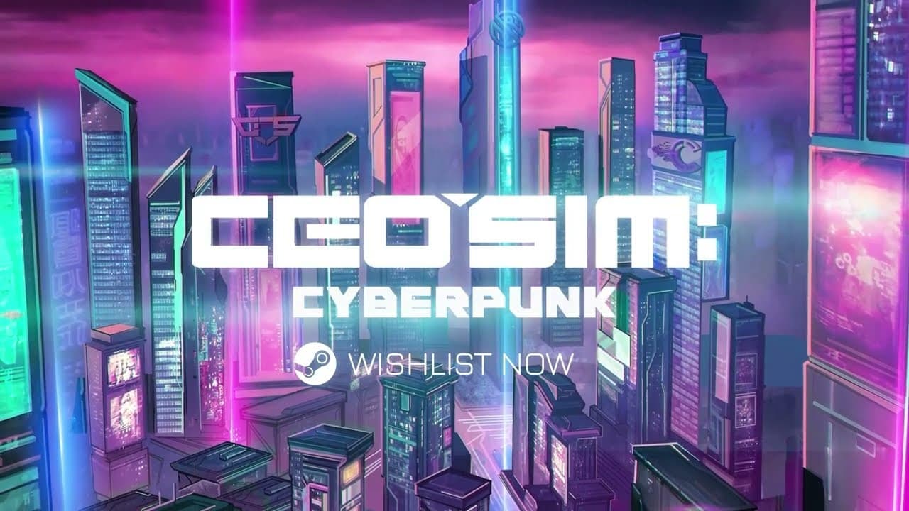 CEO Sim: Cyberpunk trailer thumbnail