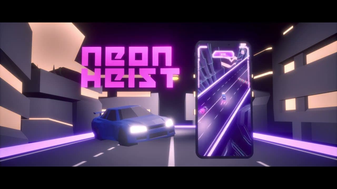 Neon Heist: Cyber Drive chase trailer thumbnail