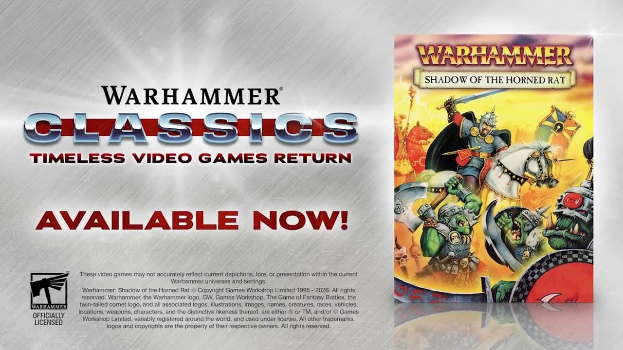 Warhammer: Shadow of the Horned Rat (Classic) trailer thumbnail