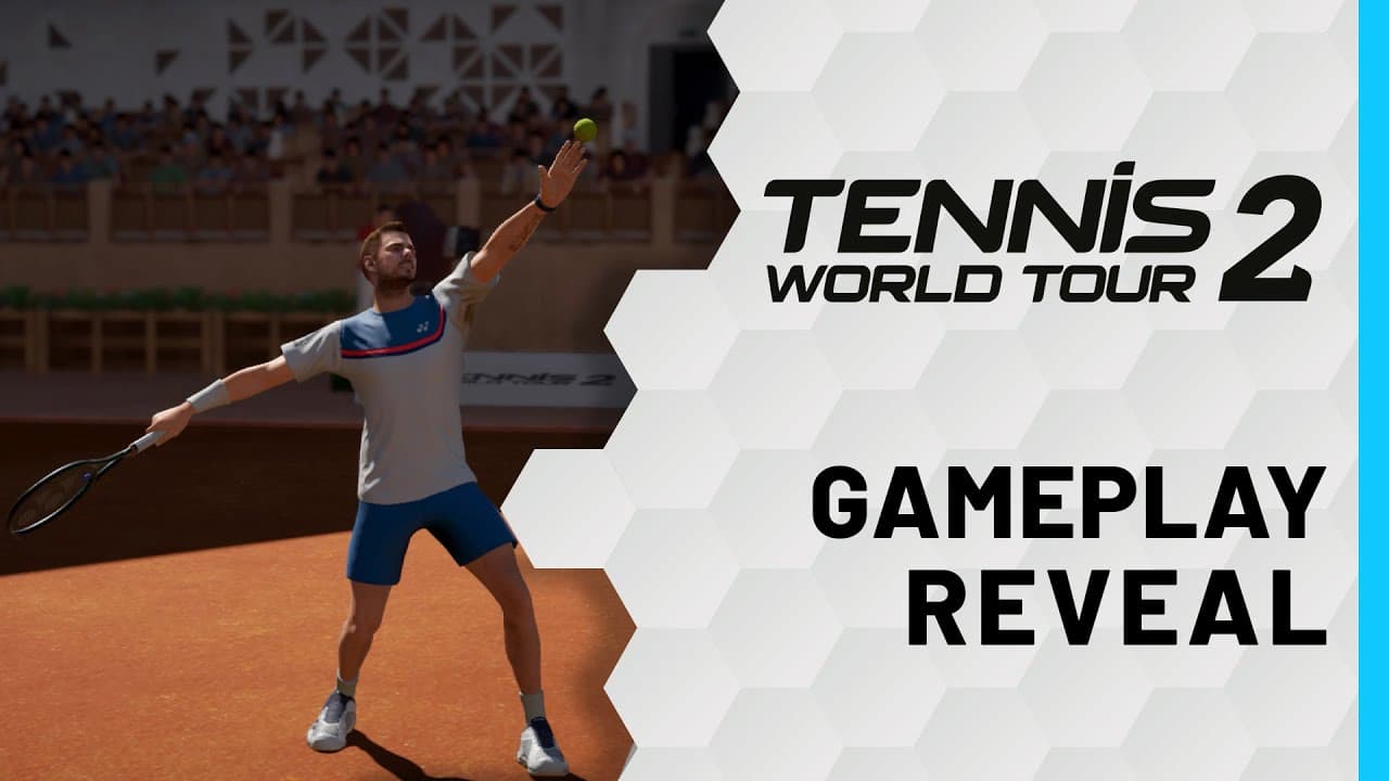 Tennis World Tour 2 trailer thumbnail