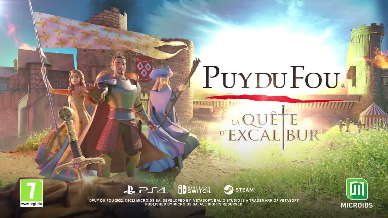 The Quest for Excalibur: Puy du Fou trailer thumbnail
