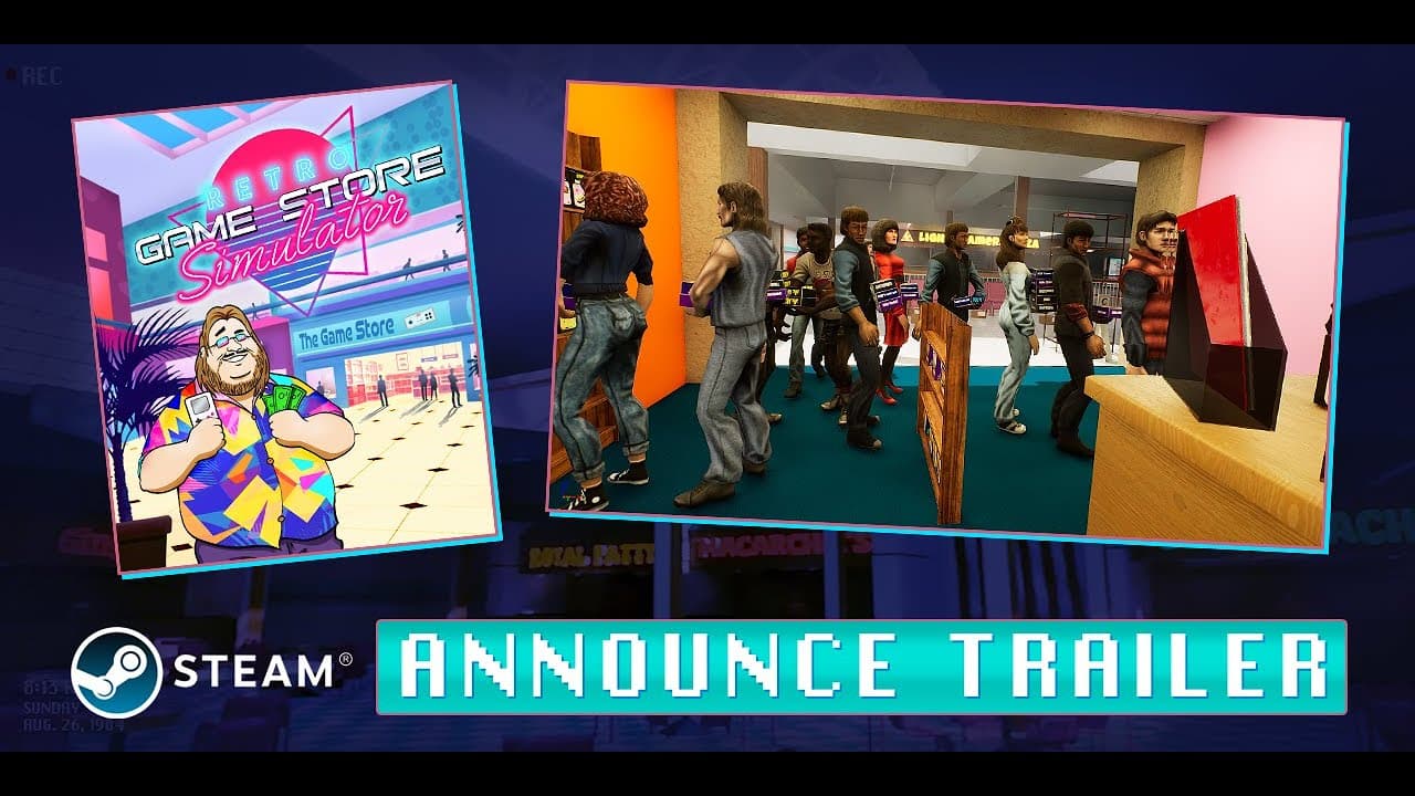 Retro Game Store Simulator trailer thumbnail