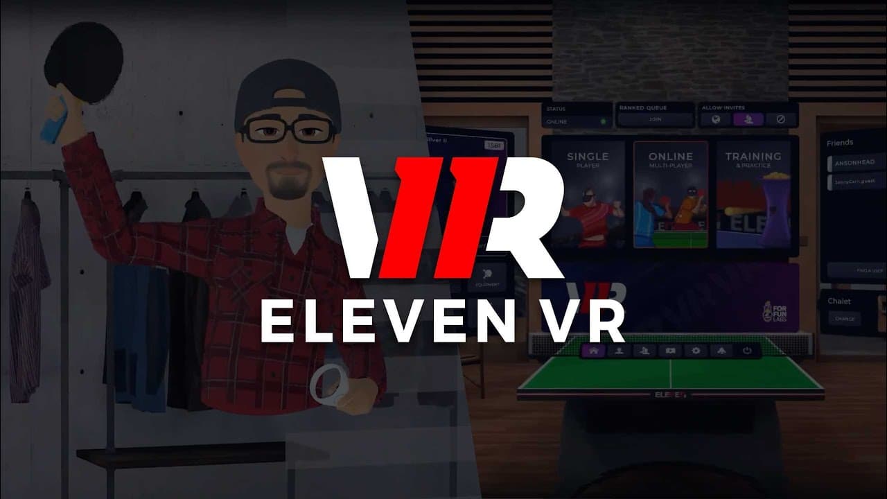 Eleven: Table Tennis VR trailer thumbnail