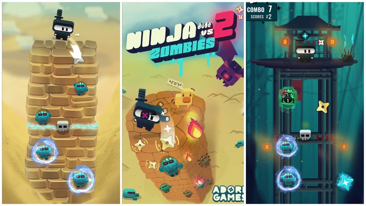 Ninja Dude vs. Zombies 2 trailer thumbnail