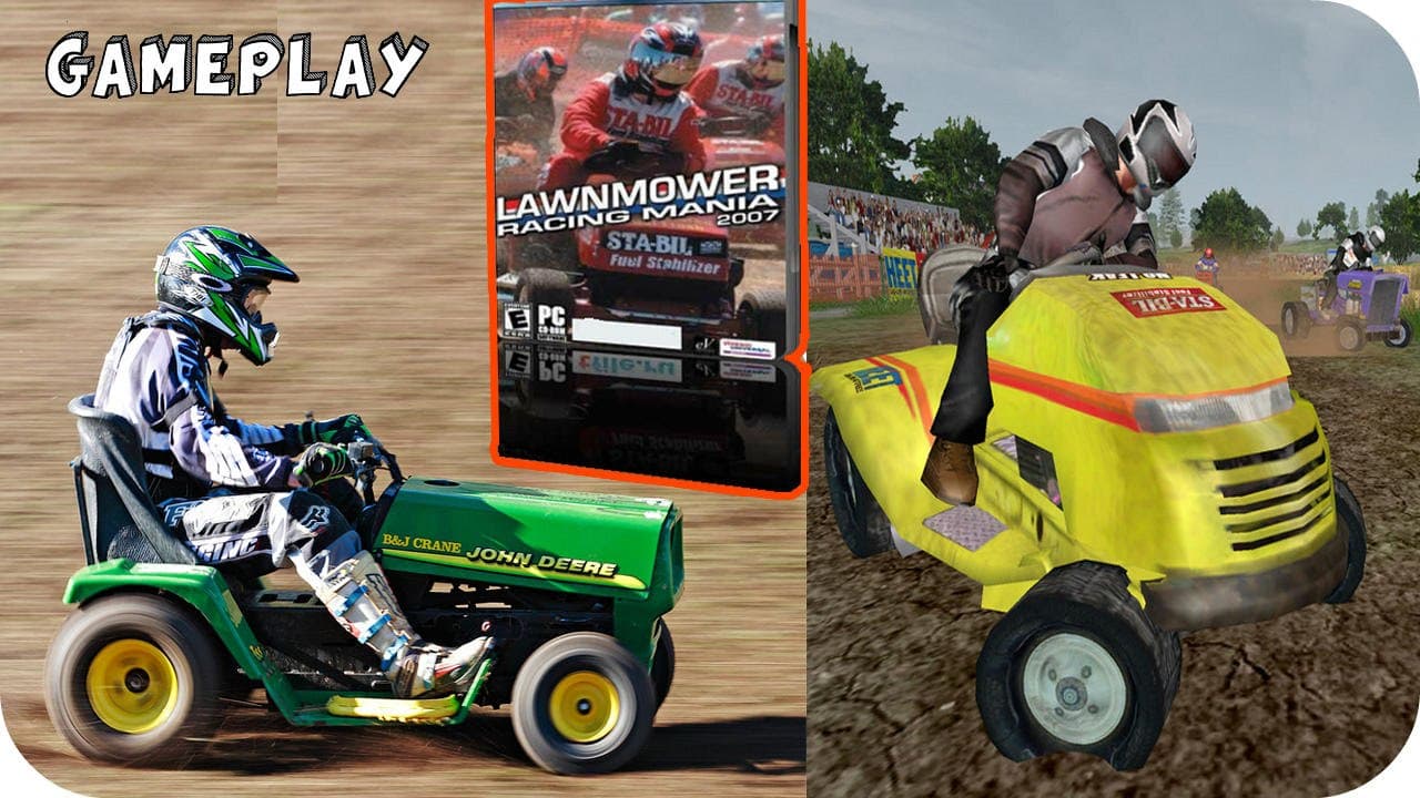 Lawnmower Racing Mania 2007 trailer thumbnail
