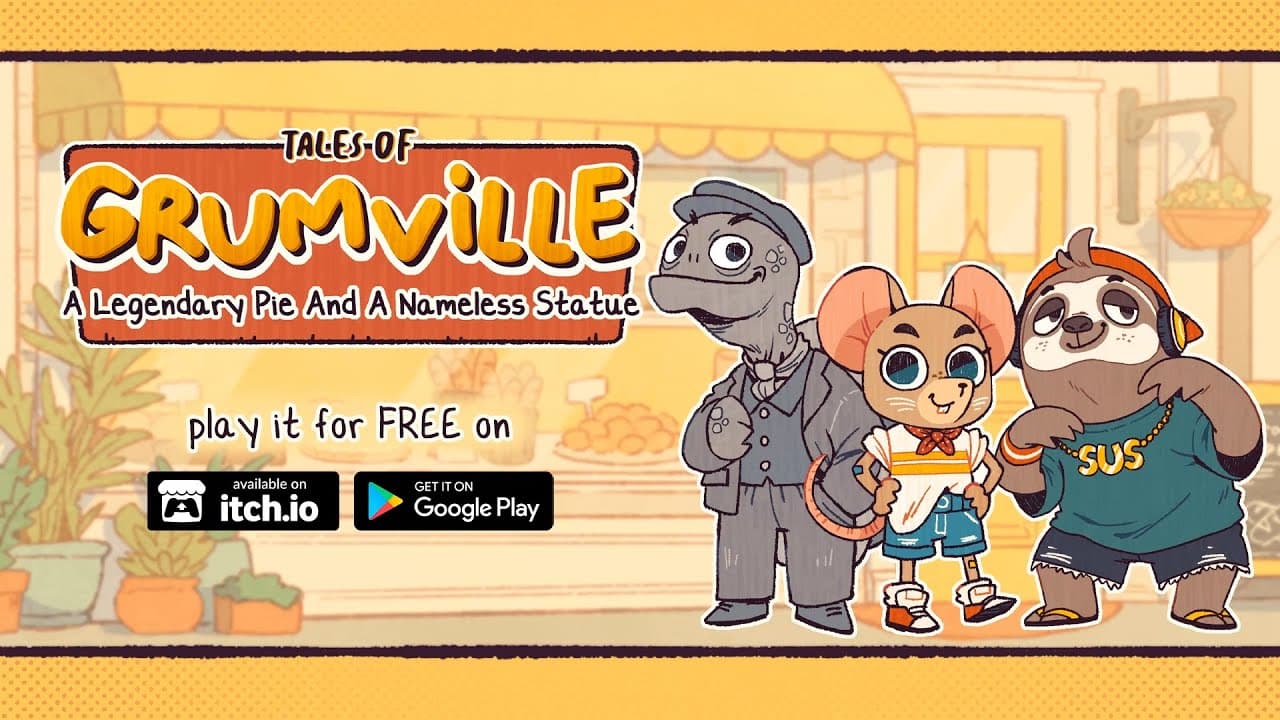 Tales of Grumville: A Legendary Pie and A Nameless Statue trailer thumbnail