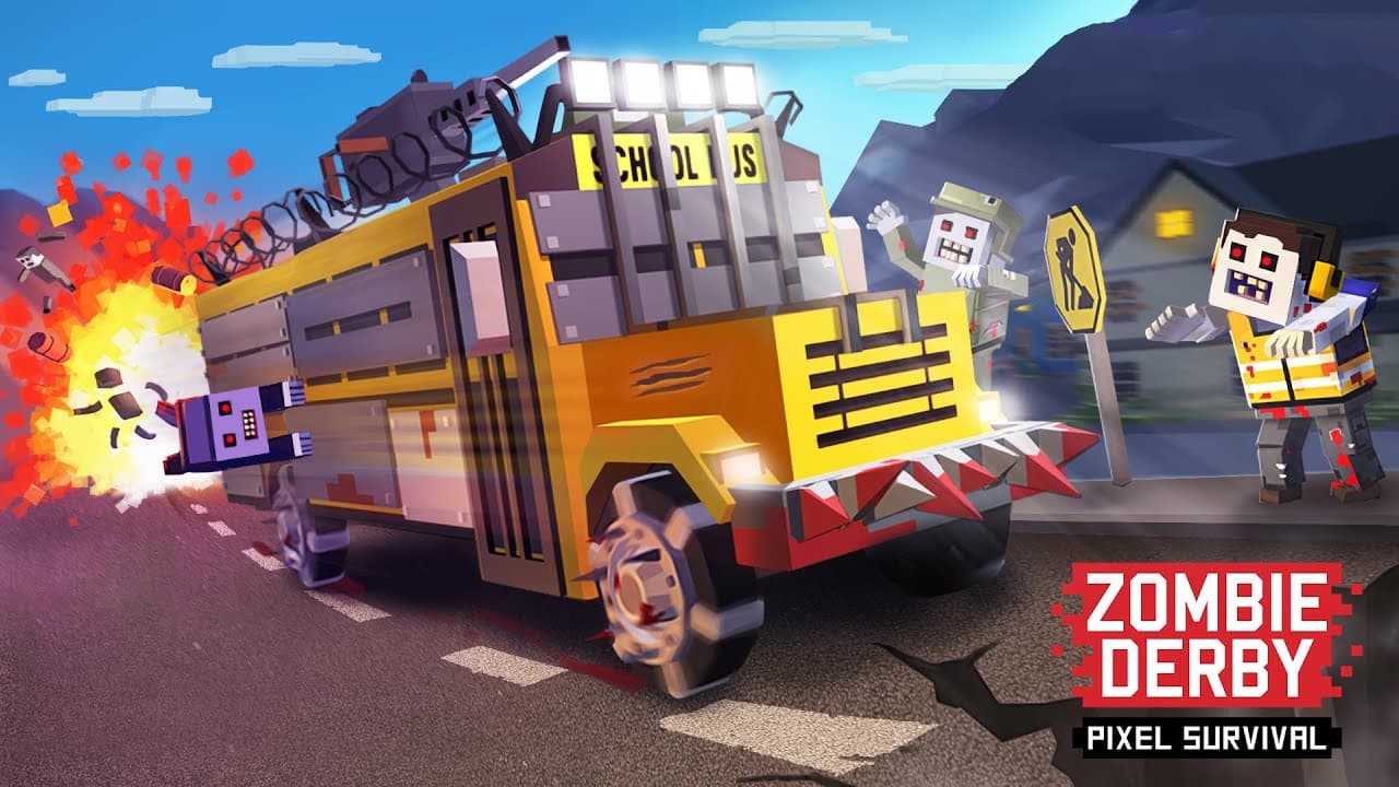 Zombie Derby: Pixel Survival trailer thumbnail
