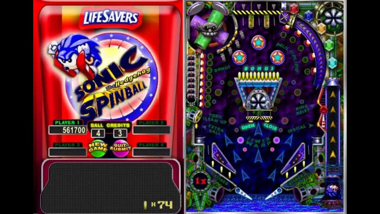 Sonic Spinball: Life Savers trailer thumbnail