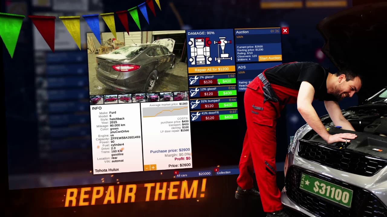 Car Trader Simulator trailer thumbnail