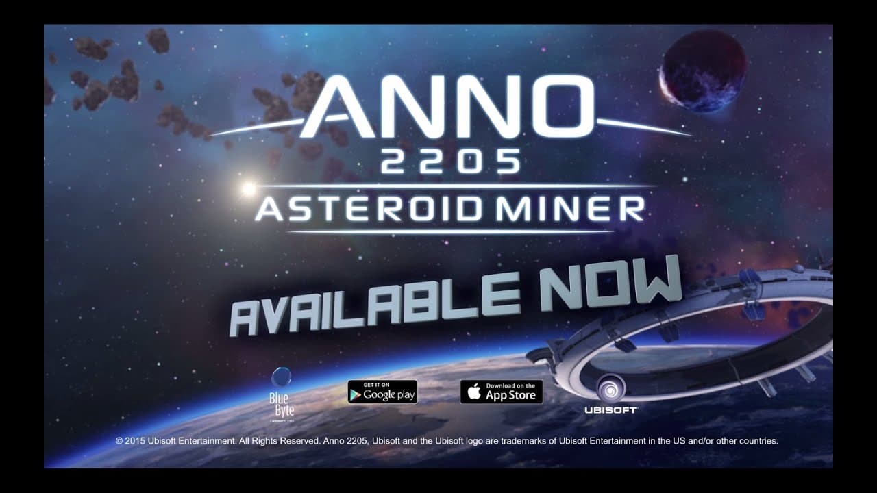 Anno 2205: Asteroid Miner trailer thumbnail