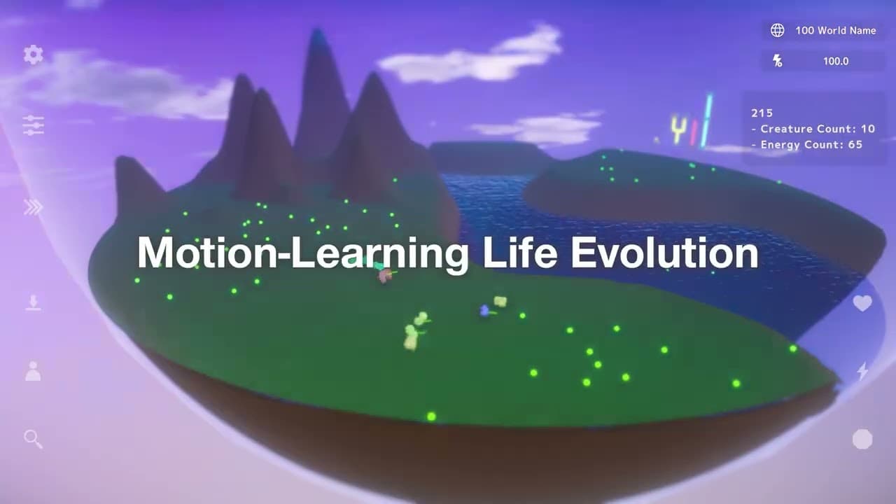 Anlife: Motion-Learning Life Evolution trailer thumbnail