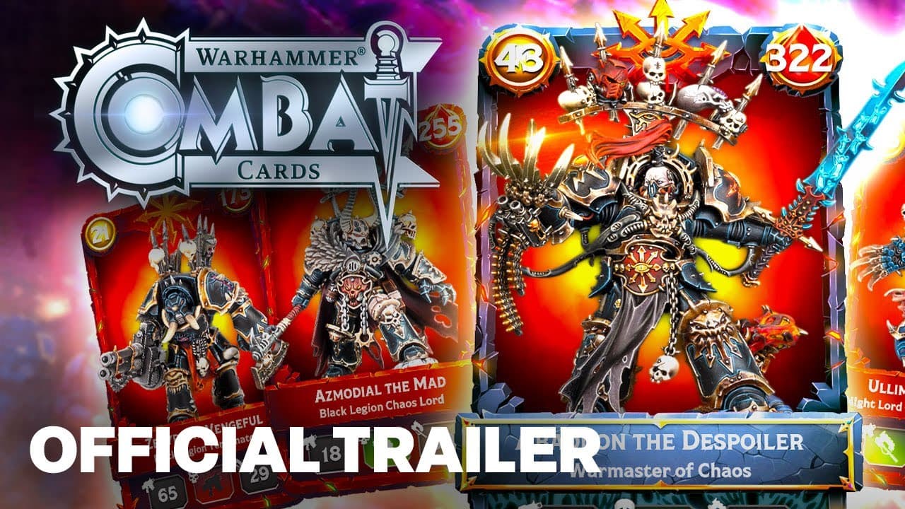 Warhammer Combat Cards trailer thumbnail
