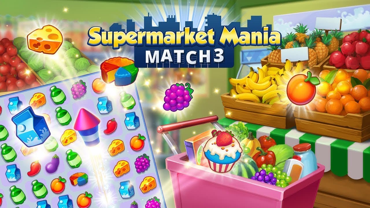Supermarket Mania: Match 3 trailer thumbnail