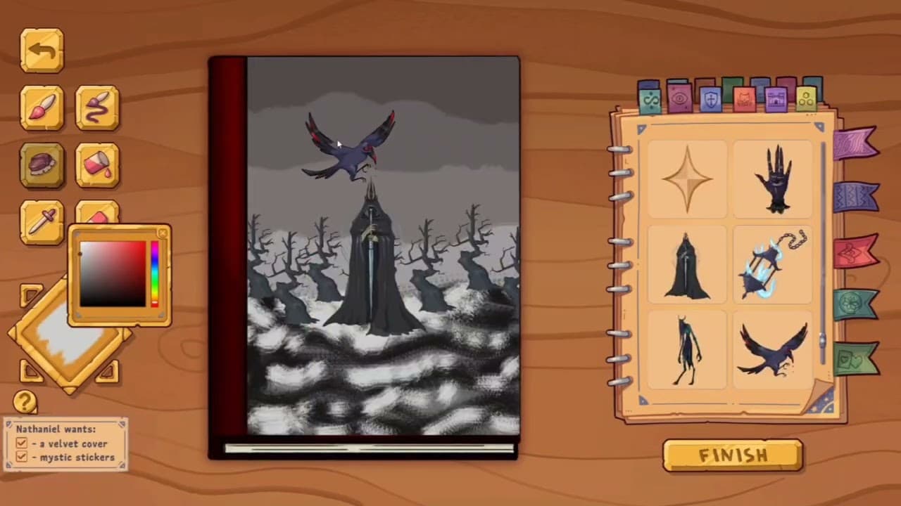 Bookbinding trailer thumbnail