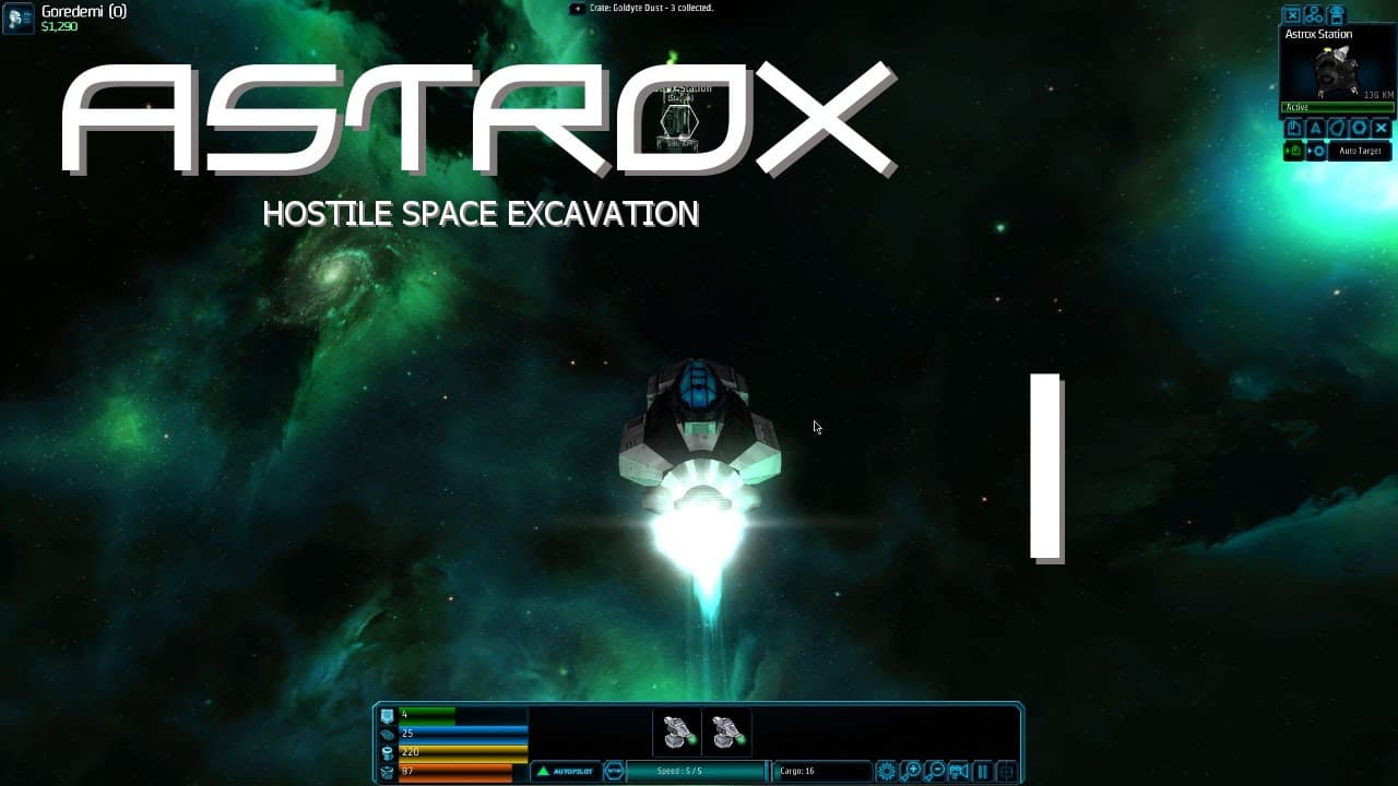 Astrox: Hostile Space Excavation trailer thumbnail