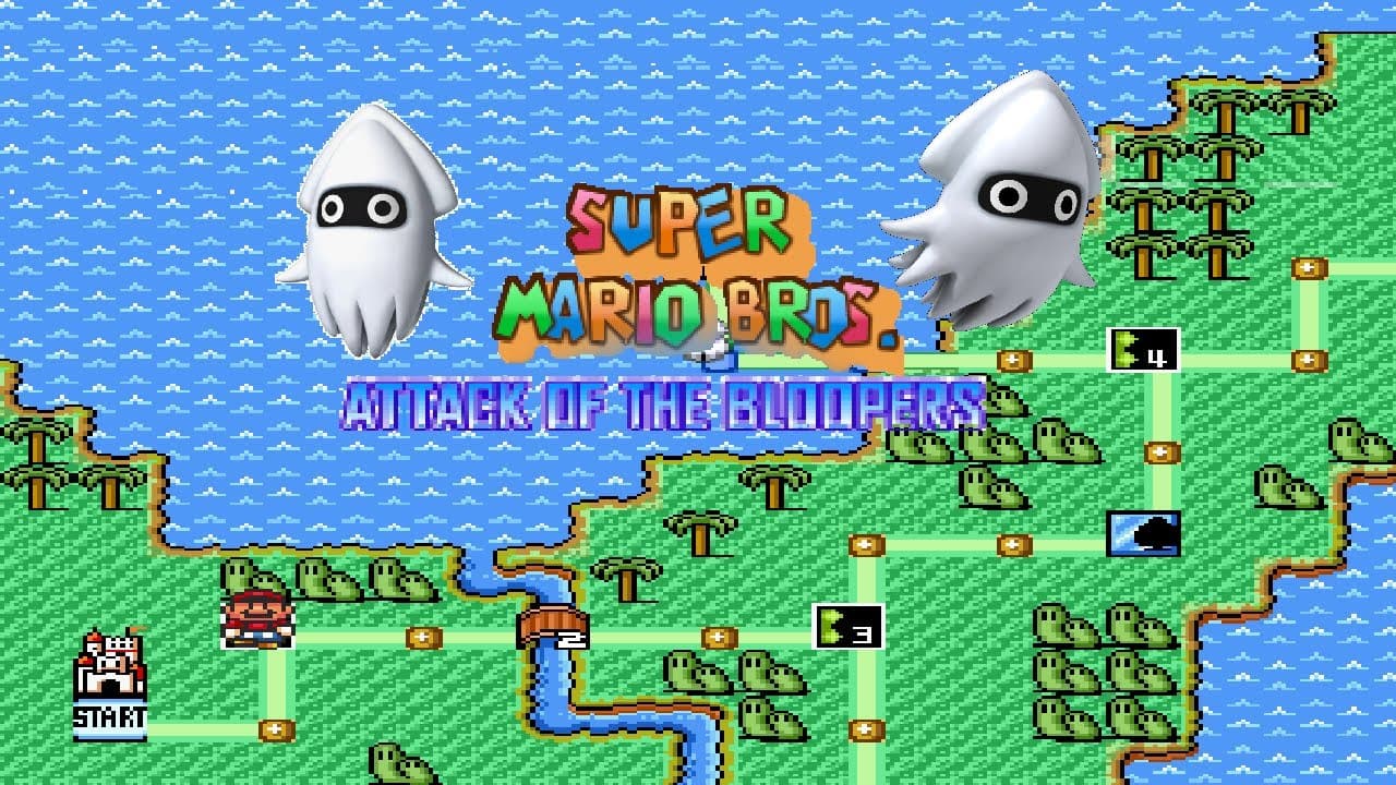 Super Mario Bros: Attack of the Bloopers trailer thumbnail