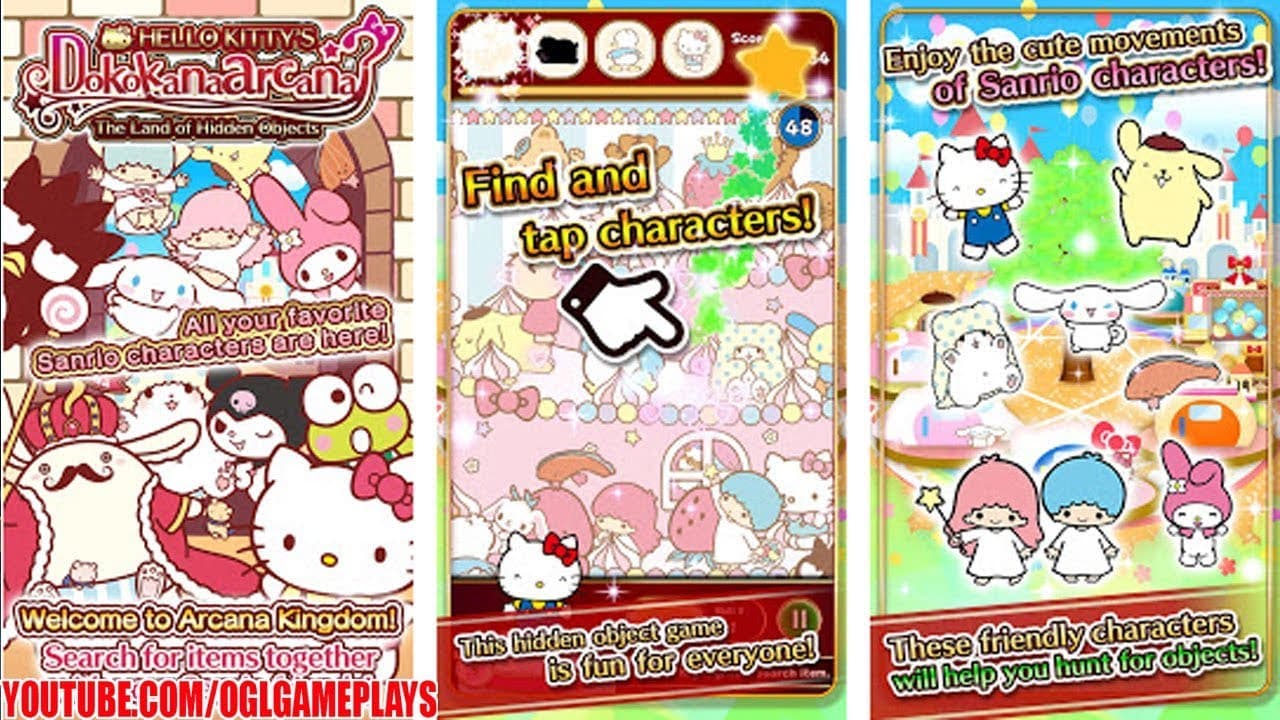 Hello Kitty's The Land of Hidden Objects: DokokanaArcana trailer thumbnail