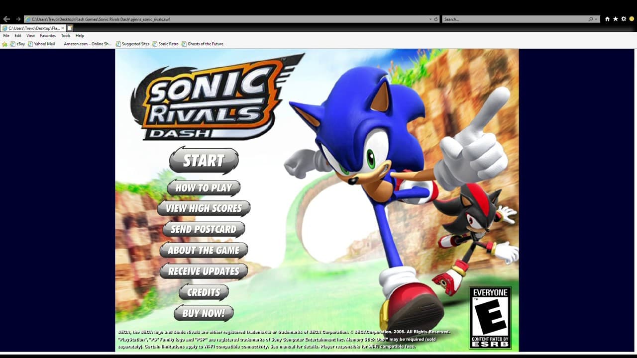 Sonic Rivals Dash trailer thumbnail