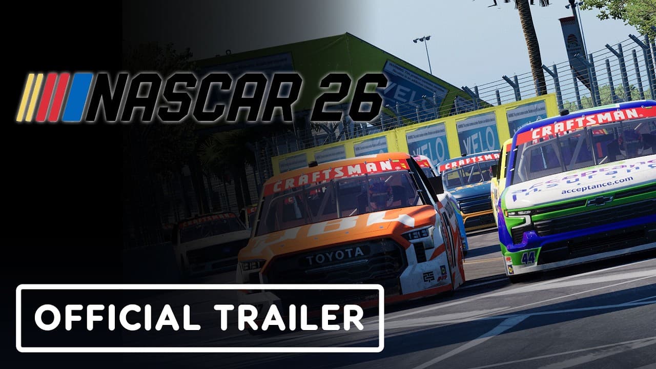 NASCAR 26 trailer thumbnail