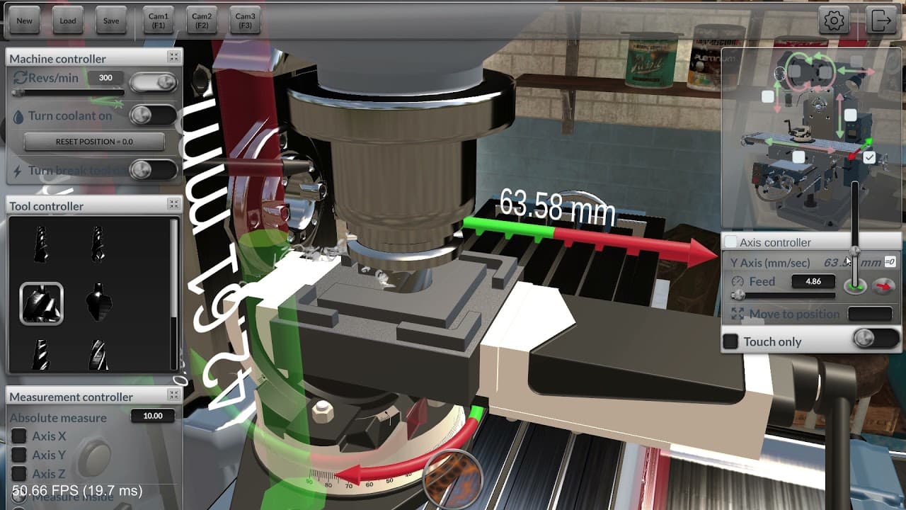 Milling Machine 3D trailer thumbnail