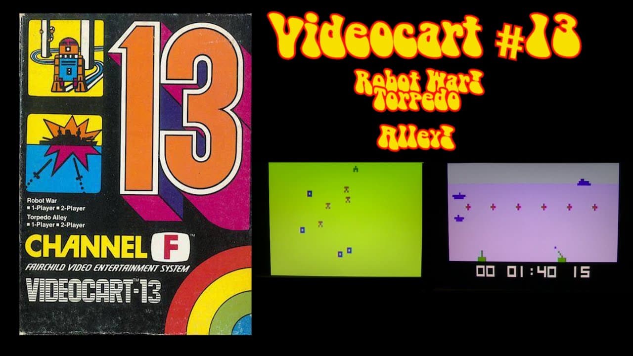 Videocart-13: Robot War, Torpedo Alley trailer thumbnail