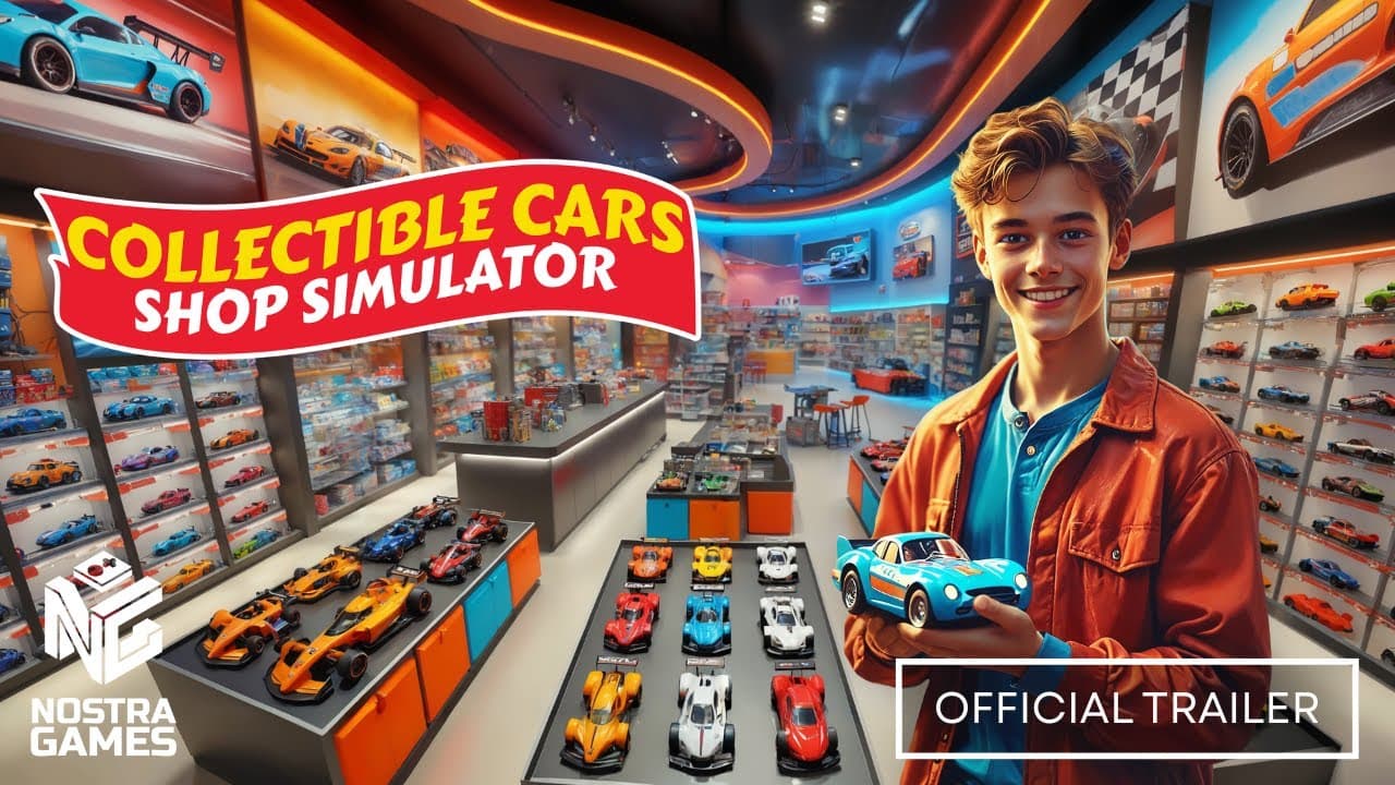 Collectible Cars Shop Simulator trailer thumbnail