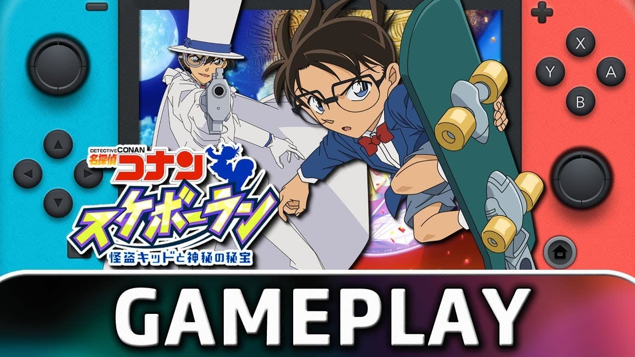 Detective Conan Skateboard Run: Kaitou Kid to Shinpi no Hihou trailer thumbnail