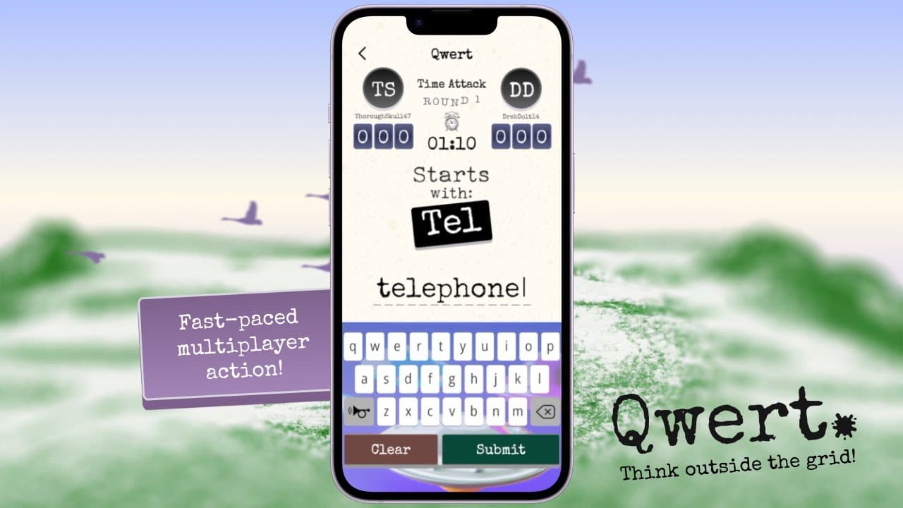 Qwert: A New Type of Word Game! trailer thumbnail