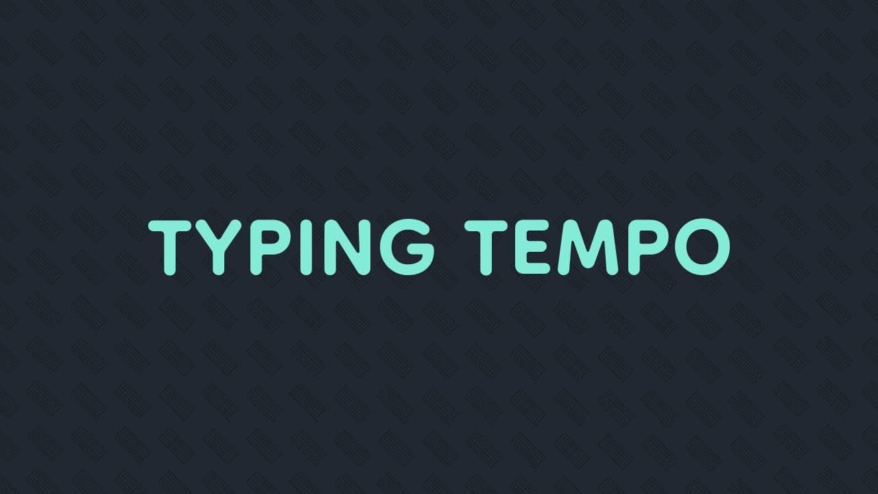 Typing Tempo trailer thumbnail
