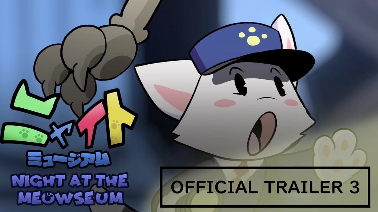 Night at the Meowseum trailer thumbnail