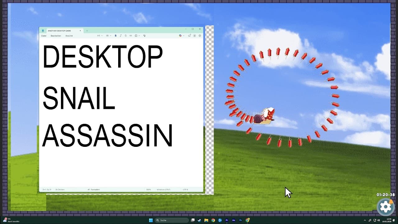 Desktop Snail Assassin trailer thumbnail