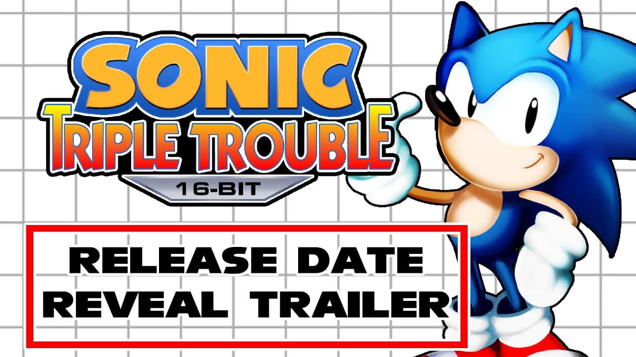 Sonic Triple Trouble 16-Bit trailer thumbnail