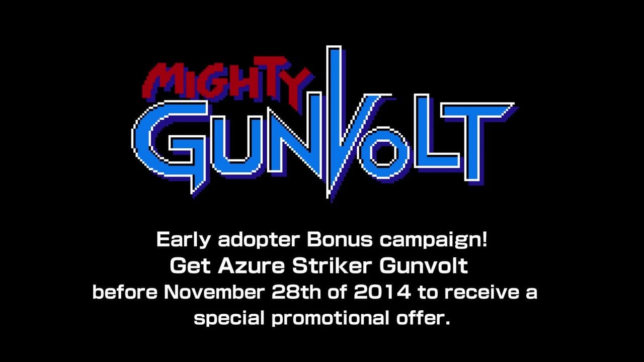Mighty Gunvolt trailer thumbnail