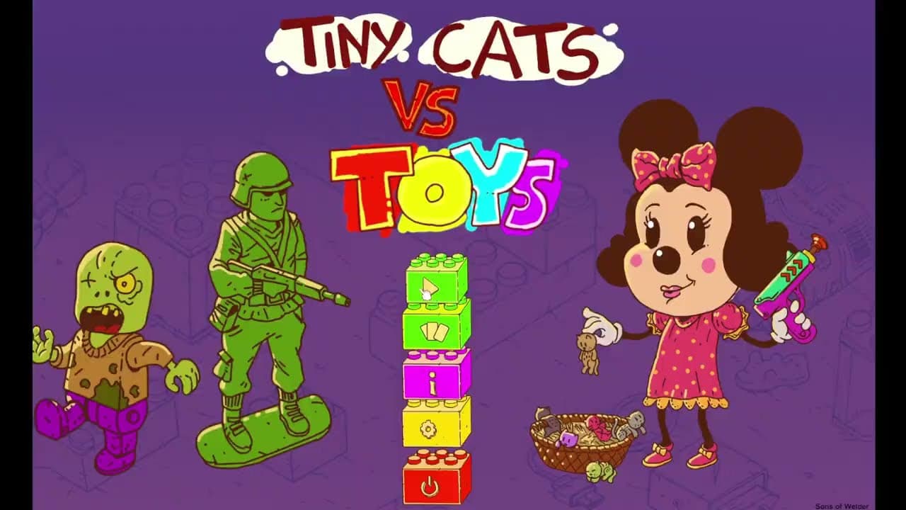 Tiny Cats vs. Toys trailer thumbnail