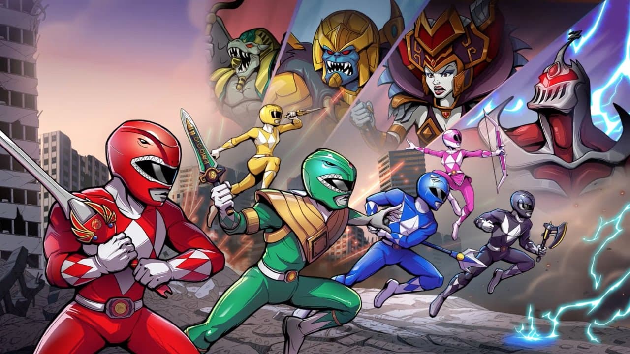 Saban's Mighty Morphin Power Rangers: Mega Battle trailer thumbnail
