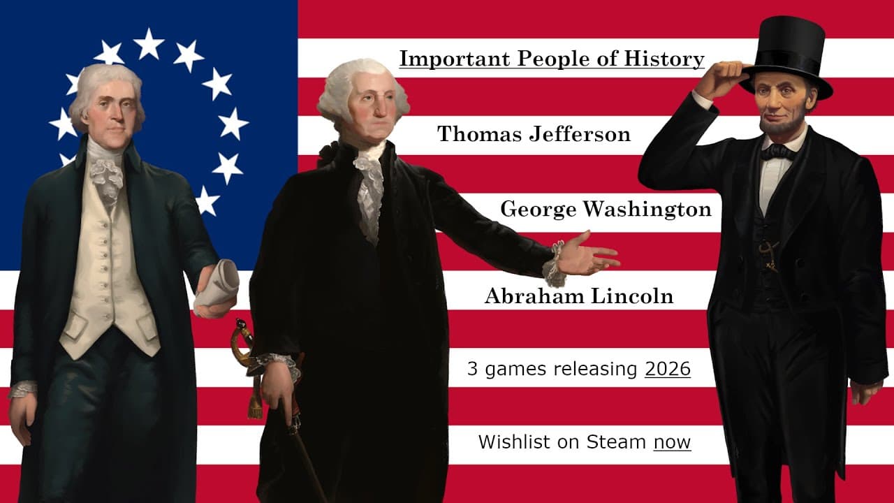 Important People of History: Presidents - Thomas Jefferson trailer thumbnail