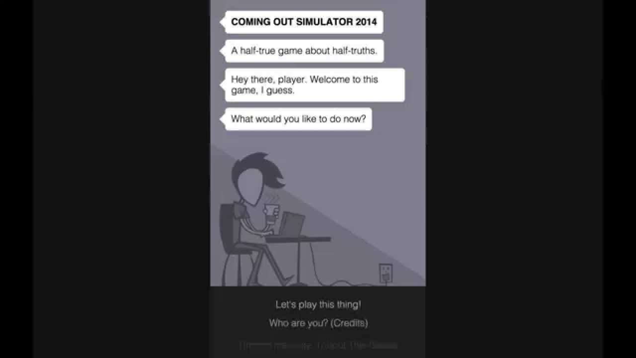 Coming Out Simulator 2014 trailer thumbnail