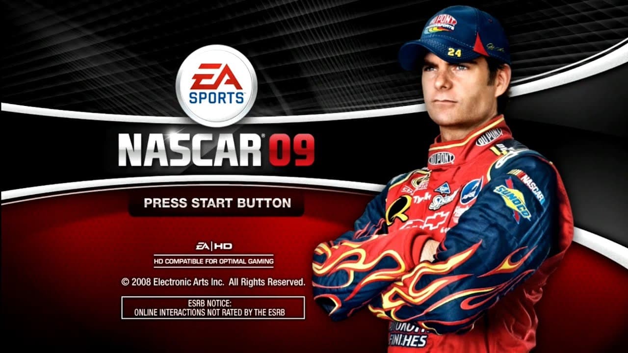 NASCAR 09 trailer thumbnail