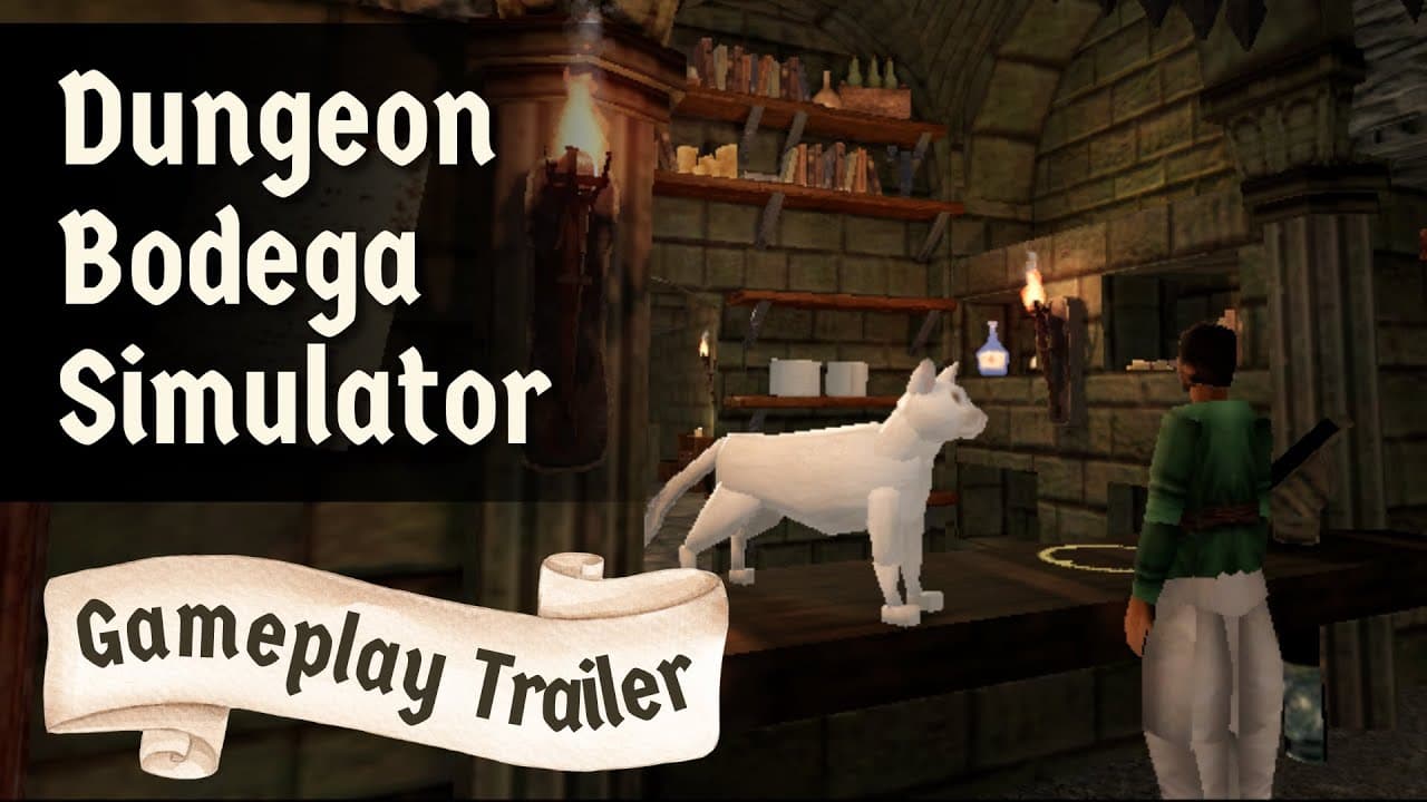Dungeon Bodega Simulator trailer thumbnail