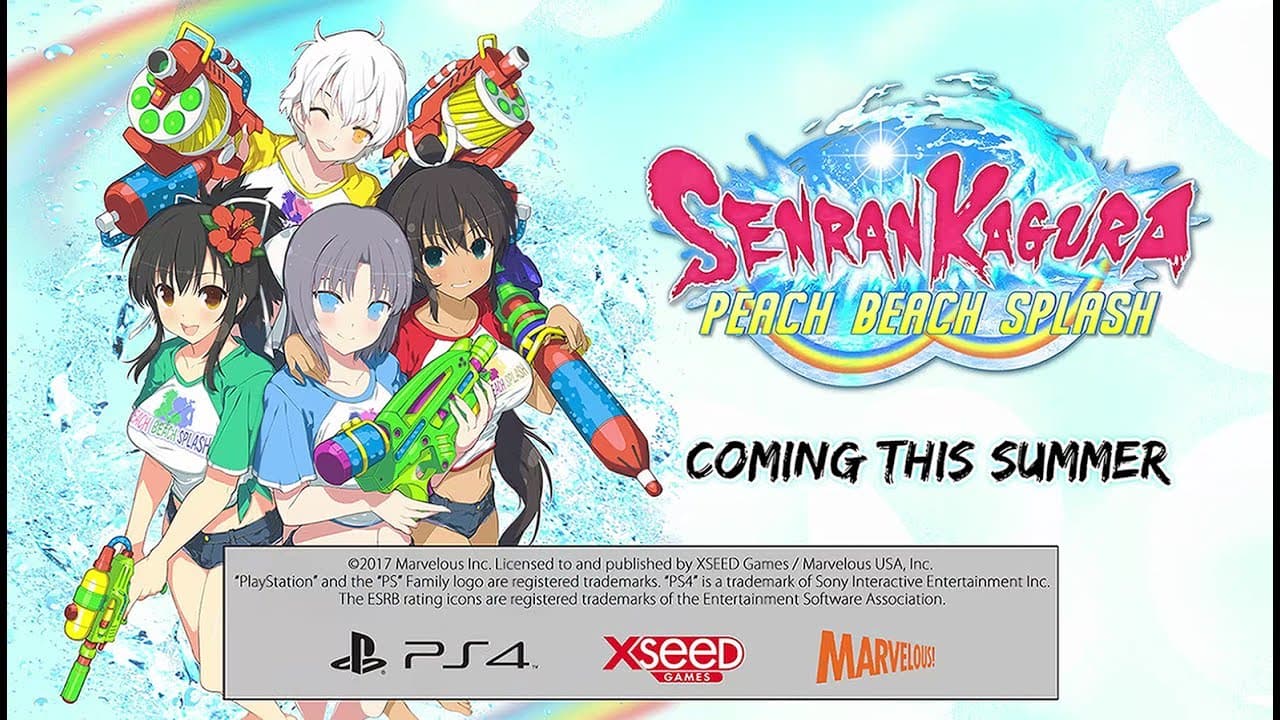 Senran Kagura: Peach Beach Splash trailer thumbnail