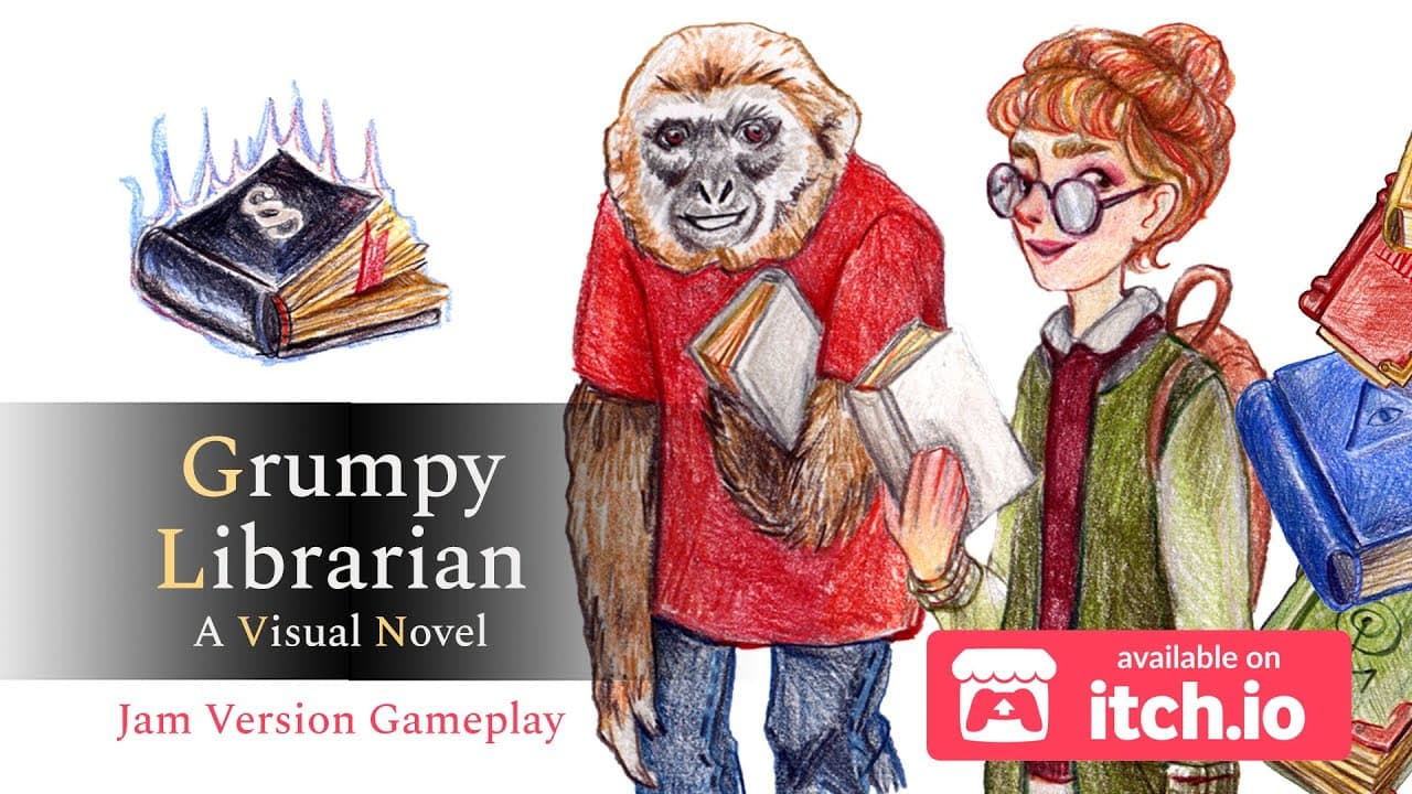 Grumpy Librarian trailer thumbnail