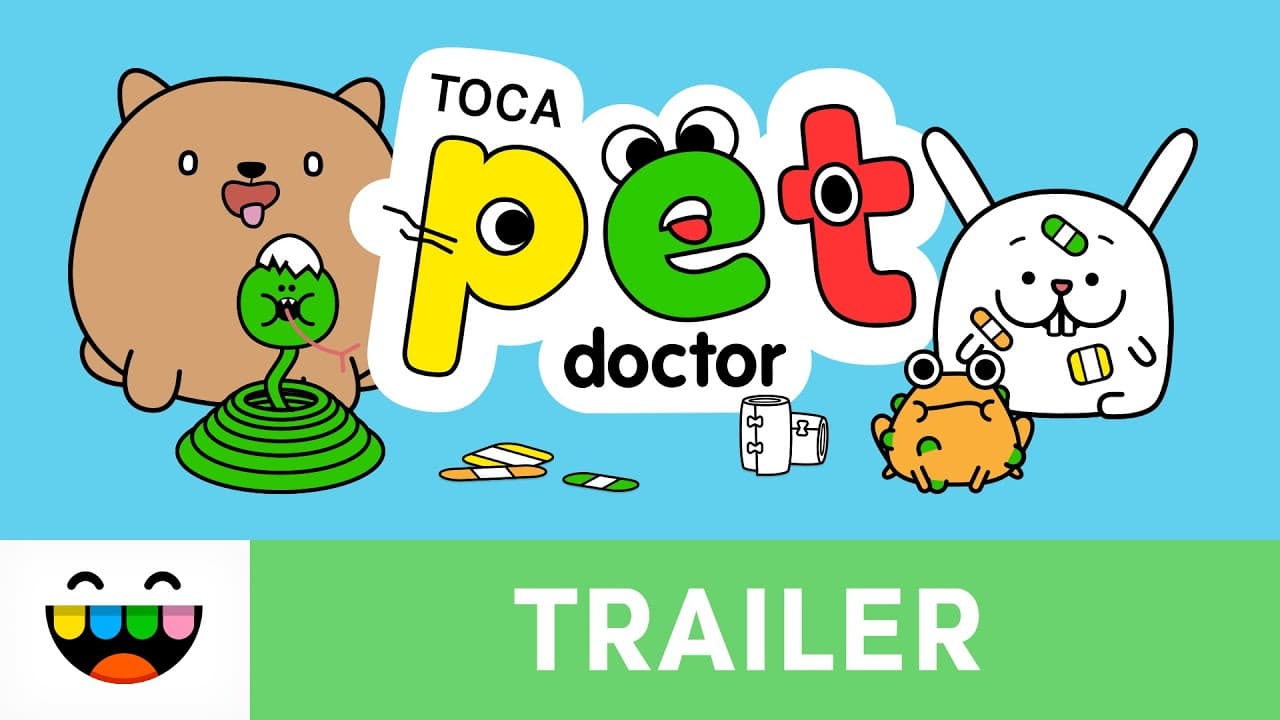 Toca Pet Doctor trailer thumbnail
