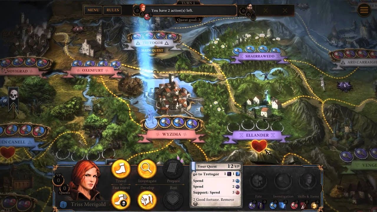 The Witcher: Adventure Game trailer thumbnail