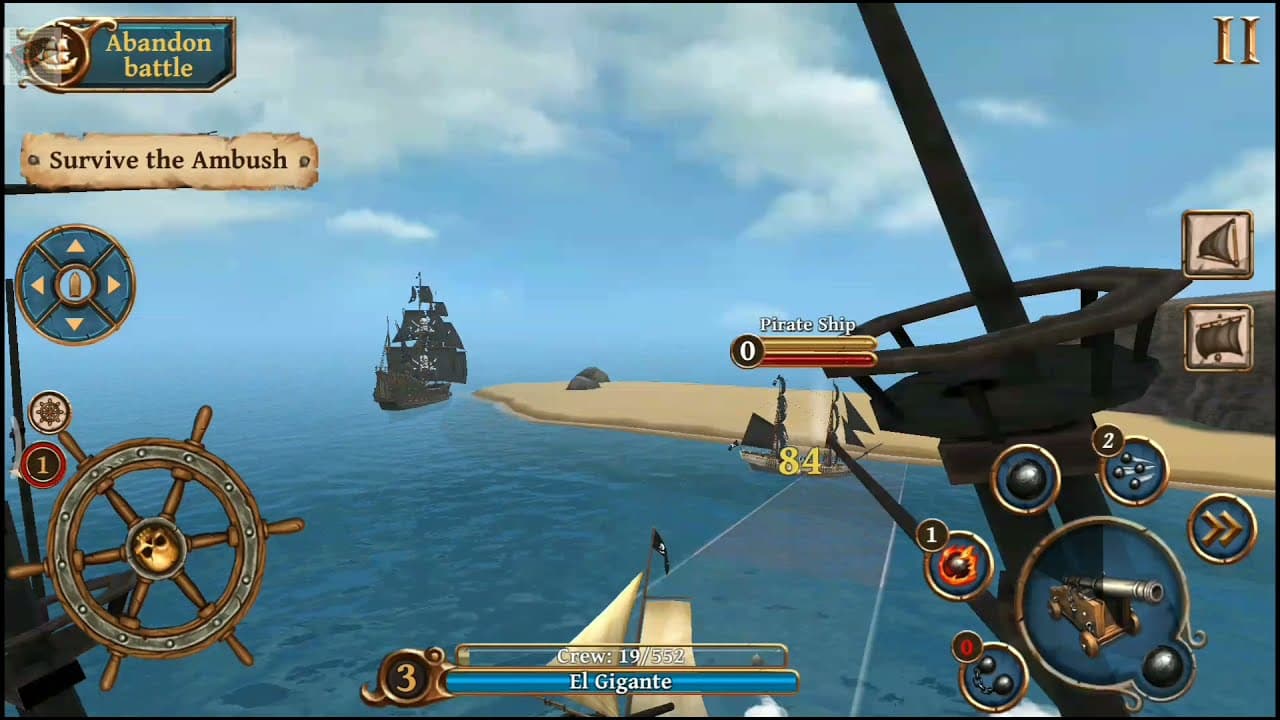 Ships of Battle Age of Pirates trailer thumbnail