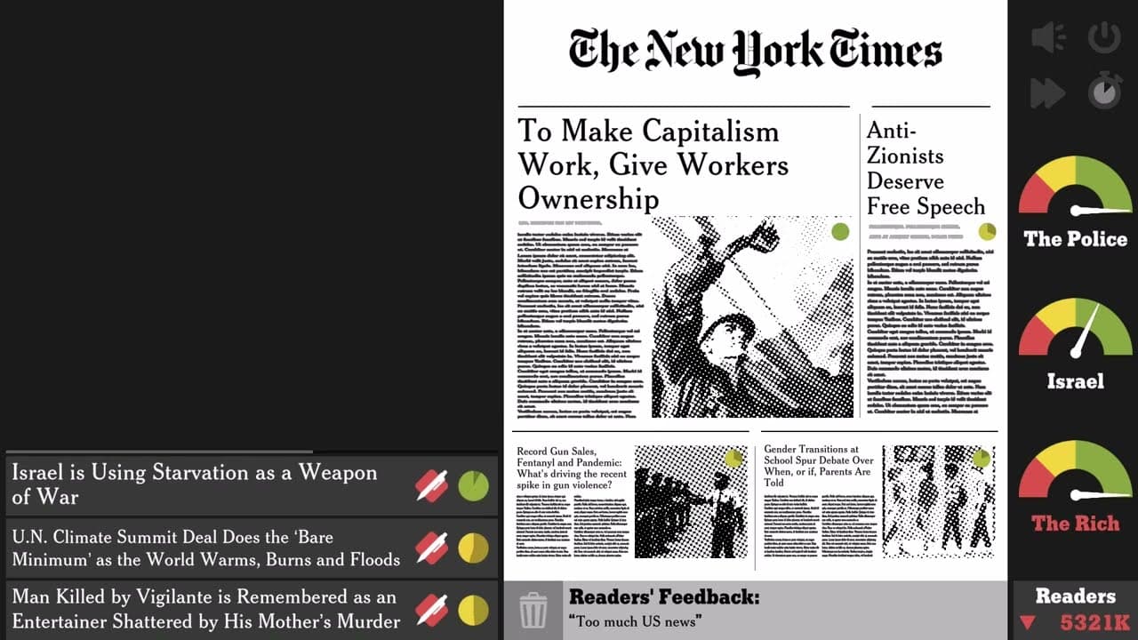 The New York Times Simulator trailer thumbnail