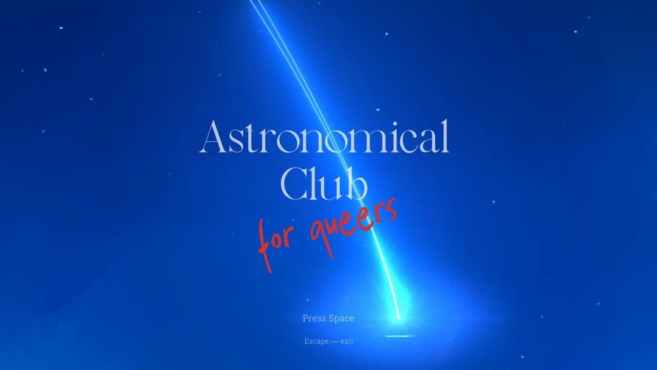 Astronomical Club for Queers trailer thumbnail