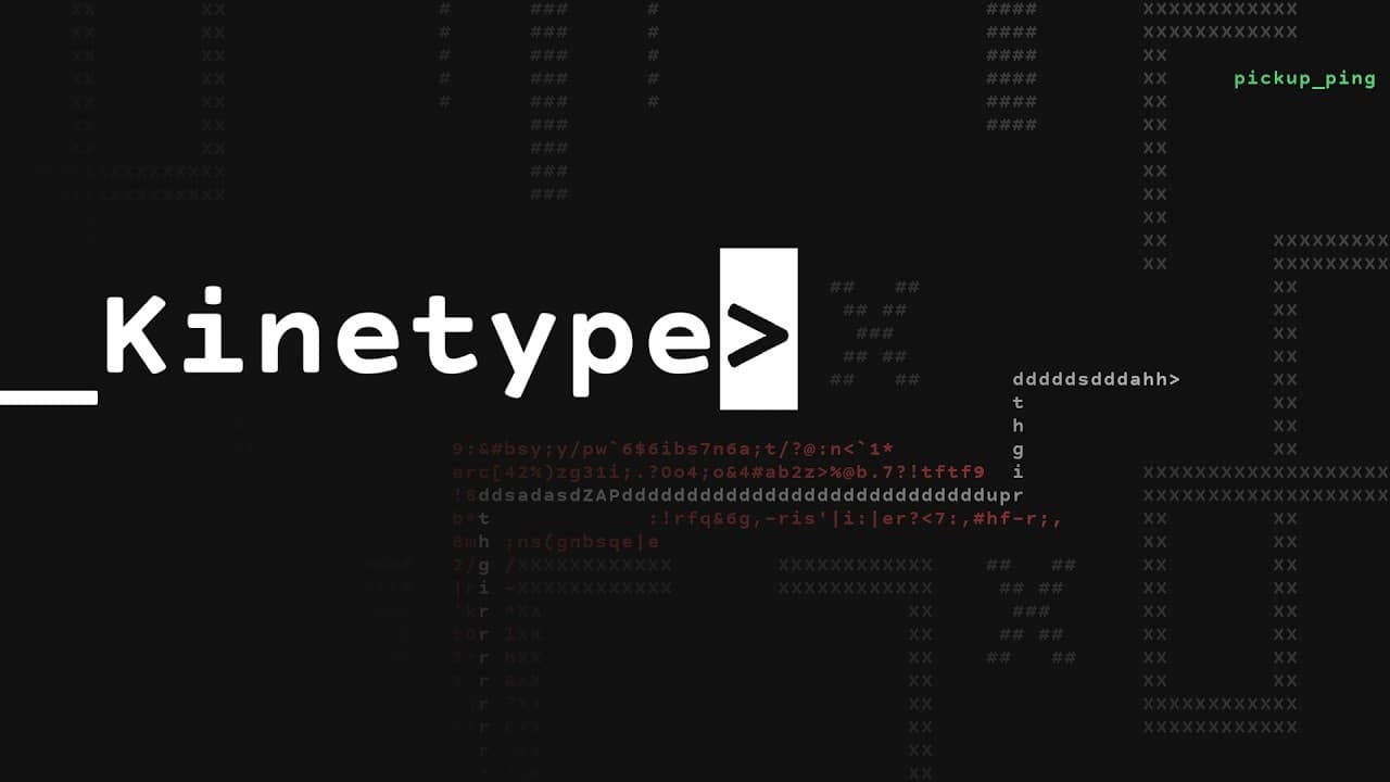 Kinetype trailer thumbnail