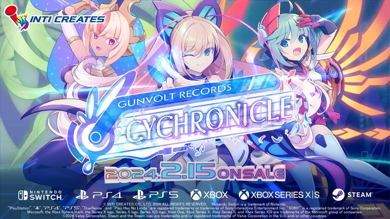 Gunvolt Records Cychronicle trailer thumbnail
